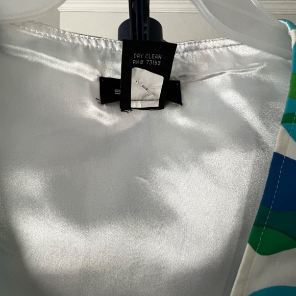 Spense Mid Length Multi Color Dress Size 10 - Picture 6 of 11